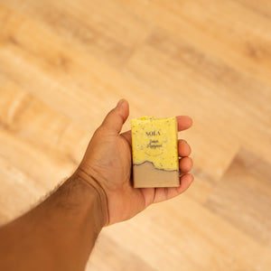 Lemon Poppyseed CBD Soap