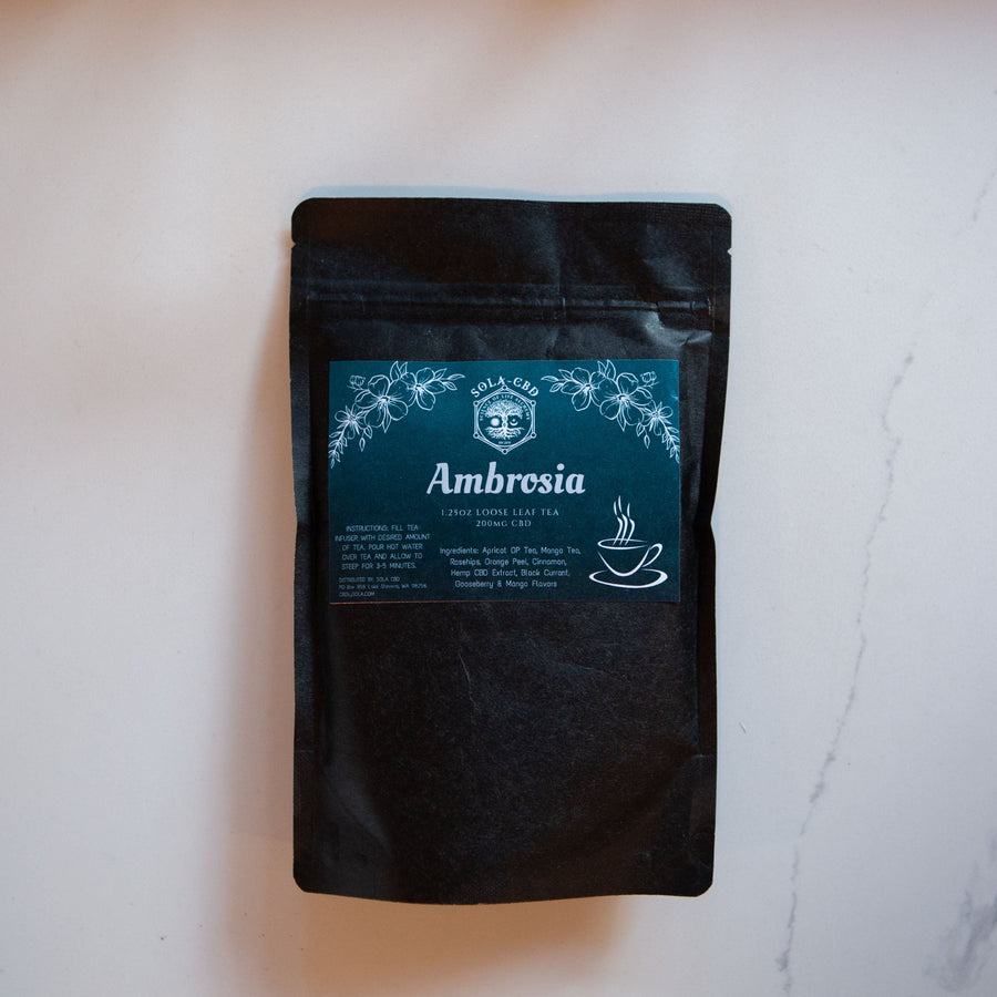 Ambrosia CBD Tea 200mg