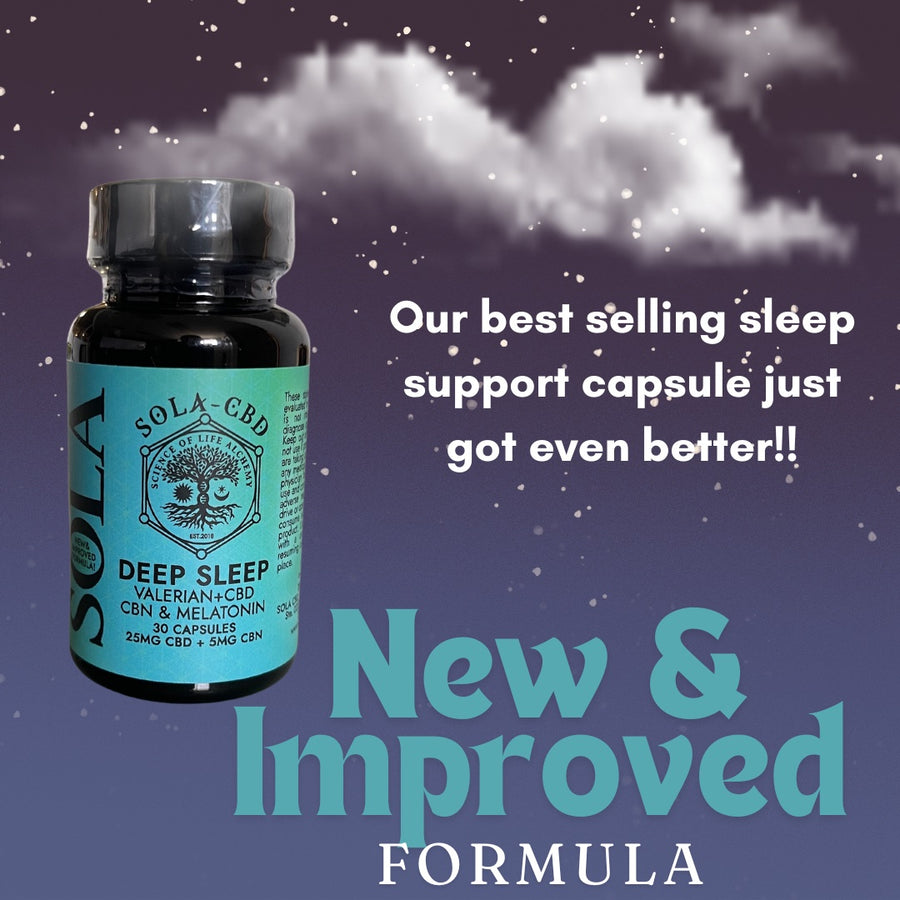 Deep Sleep CBD/CBN Capsules