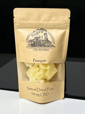 CBD Dried Pineapple Natural Fruit