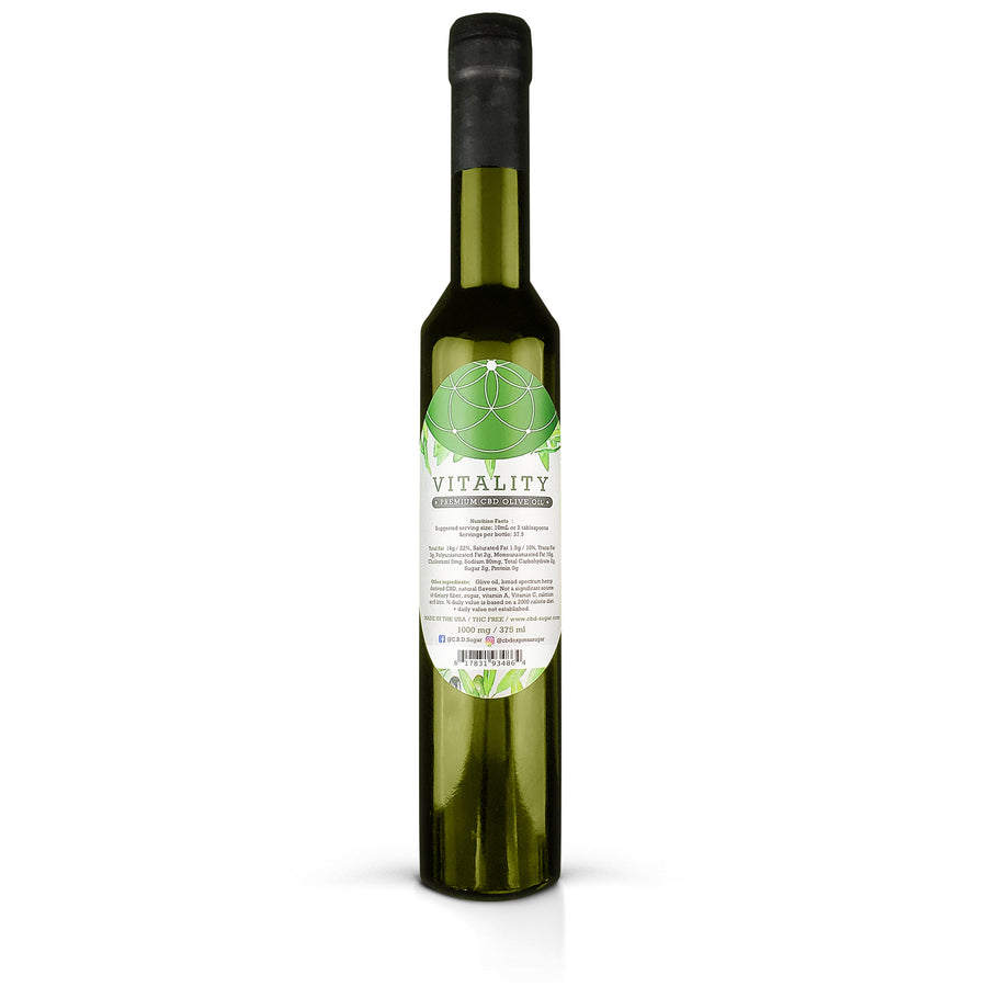 Vitality 1000mg CBD Cooking Olive Oil